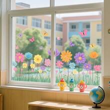 1pc Colorful Butterfly Sticker, Waterproof Self-Adhesive, Decorative Sticker For Home Atmosphere - Multicolor - View 2