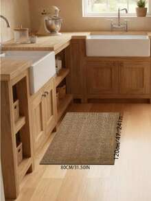 1 pieza Alfombra de área gruesa, alfombra durable y resistente, alfombra marrón, felpudo de cocina, felpudo, felpudo de exterior, parte inferior lavable, almohadilla rascadora para gatos, alfombra de cocina, alfombra de baño, felpudo de bienvenida, alfombra de cocina, alfombra de exterior, alfombra pequeña, resistente a la suciedad y aspiradora - Multicolor - Ver 20