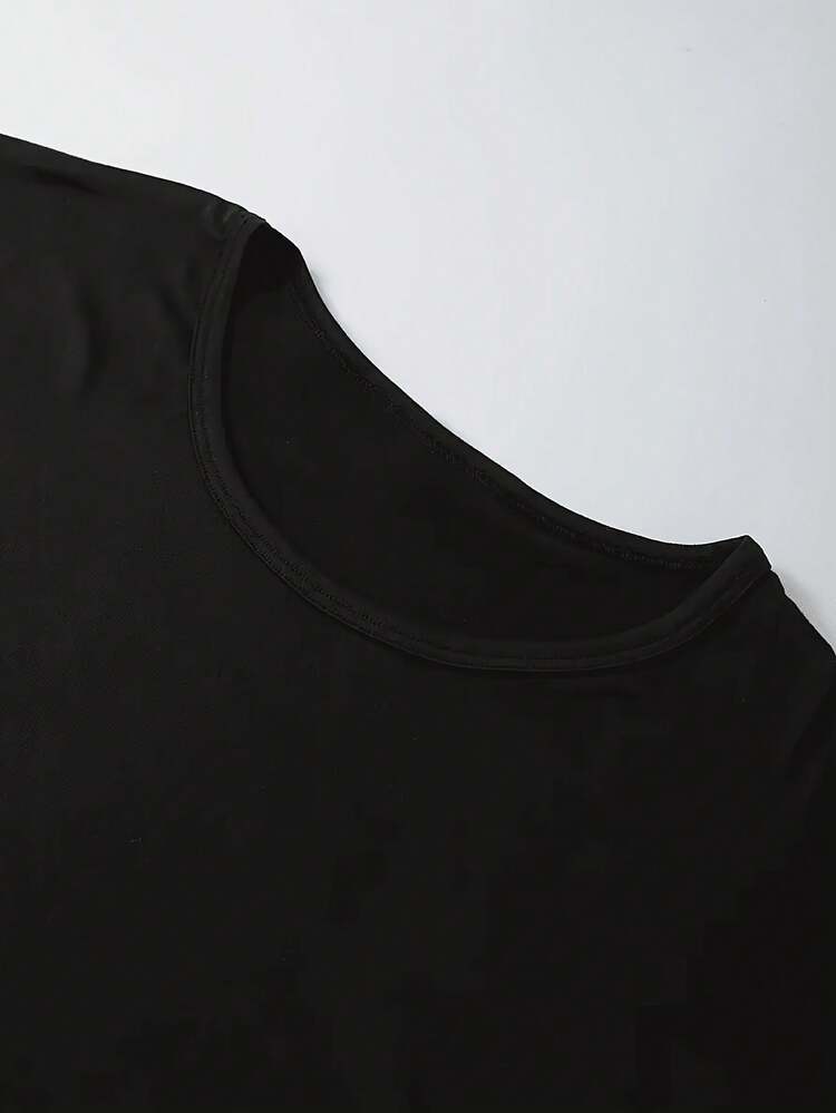 Women T-Shirts - Black - View 4