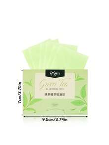 200/100片装植物香氛吸油纸，清爽香氛吸油纸，外出携带非常方便，使用简单。 - 彩色 - 查看 6