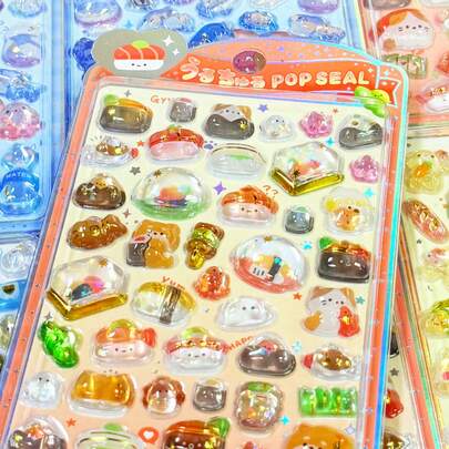 Nhãn dán 3D tự dính, có thể tái sử dụng, nhãn dán trang trí DIY, nhãn dán tương tác phù hợp cho trẻ em, nhãn dán trang trí hàng ngày, nhãn dán trang trí tiệc, trò chơi dán nhãn cho trẻ em, nhãn dán trang trí văn phòng và trường học, nhãn dán trang trí DIY có thể tái sử dụng, nhãn dán tương tác cho trẻ em, nhãn dán trang trí hàng ngày, nhãn dán trang trí tiệc, trò chơi dán nhãn cho trẻ em