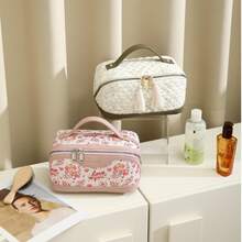 1pc Children's Fashion Toiletry Cosmetic Bag, Minimalist & Practical, Convenient To Carry - Multicolor - View 2