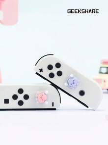 Cute Thumb Grip Protective Cover Compatible With Switch 2017/Switch OLED/Switch Lite, Gaming Accessories - Multicolor - View 3