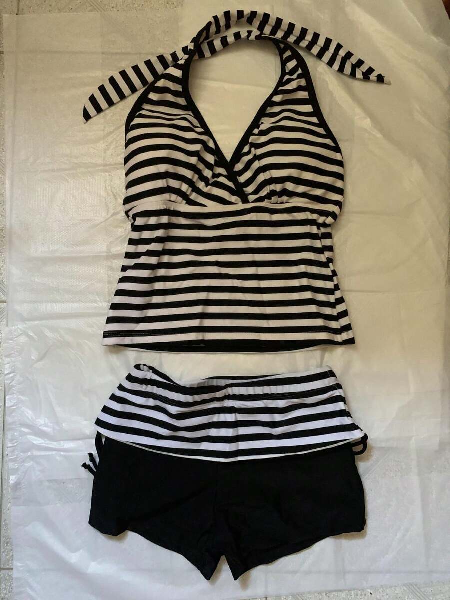 Summer Beach Women's Bikini Sexy Y2K Streetwear Fashion Women's Clothing - Như thể hiện trong Hình 10, màu sắc là màu đỏ thẫm. - Xem 1