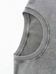 2026 Summer ClothesMen's Casual Racing F1 Team T-Shirt |   Unique Racing Print Design |   Comfortable And Soft Pure Cotton Fabric |   Washable |   Suitable For Everyday Wear, Door Activities, Sports, Holidays And PartiesLoose And Comfortablesummer Tops - Xám - Xem 3