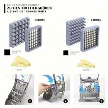 Stainless Steel Multi-Function Vegetable & Fruit Slicer - Perfect For Potatoes, Onions, Carrots & More - Durable Kitchen Gadget For BBQs & Outdoor Cooking - A - View 5