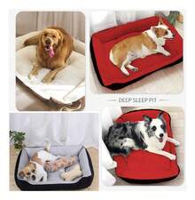 TendenciaCama Para Perro Pequenos Medianos Colchones Para MascotasCalidad premium - Negro - Ver 5