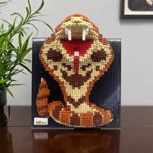 Adult Building Block Sets - Cobra Mural - View 3