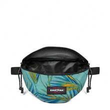 Eastpak Springer – 2L Waistpack With Main & Back Zipped Compartments, Adjustable Belt, Lightweight Design, Brize Pa 1lm Aqua - BrizePalmAqua - View 3