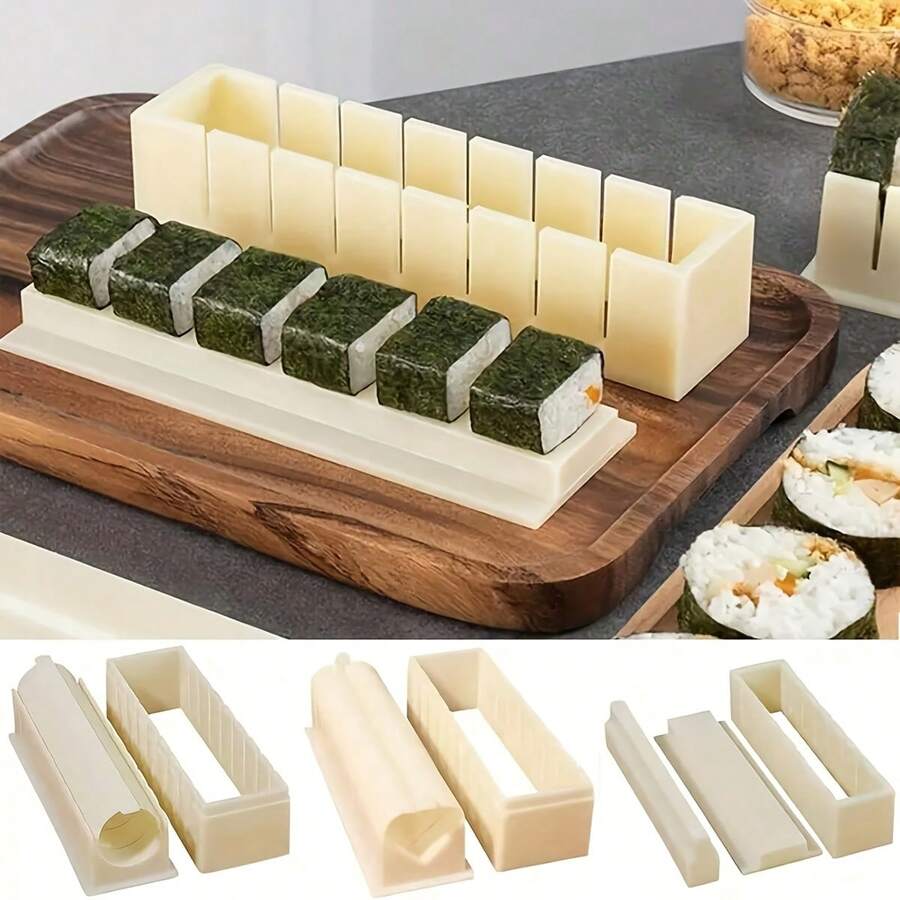 1pc Sushi Making Kit, DIY Shou Driver, Japanese Sushi Roll Machine Rice Mold, Bento Accessories, Household Kitchen Tools