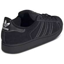 Adidas Superstar II Black White Men's Casual Sneakers Lifestyle Shoes JI3538 | Retro Heritage Style, Timeless Silhouette - 核心黑 - 查看 4