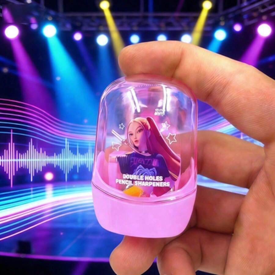 4个女巫小队笔刀小型学生铅笔削笔器透明铅笔削笔器奖品[款式随机发送] - A - 查看 1