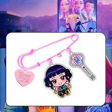 1个卡通女巫狩猎亚克力钥匙扣胸针 KPOP周边商品，款式随机 - 彩色 - 查看 4