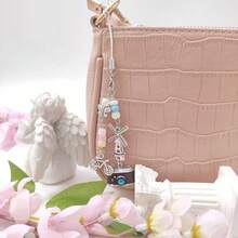Y2K Cute Phone Charms Set - Aesthetic Cherry,Flower, Butterfly & Star Cell Phone Straps, Kawaii PhoneAccessories For Bag Keychain, , Camera Decor - 布朗相機 - 查看 7