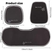 1pc Luxury Butterfly Decor Car Seat Cushion, Suitable For All Seasons - one-size - View 7