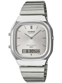 RELOJ CASIO MODA MODELO: AQ-240E-7ACF - Gris - Ver 1