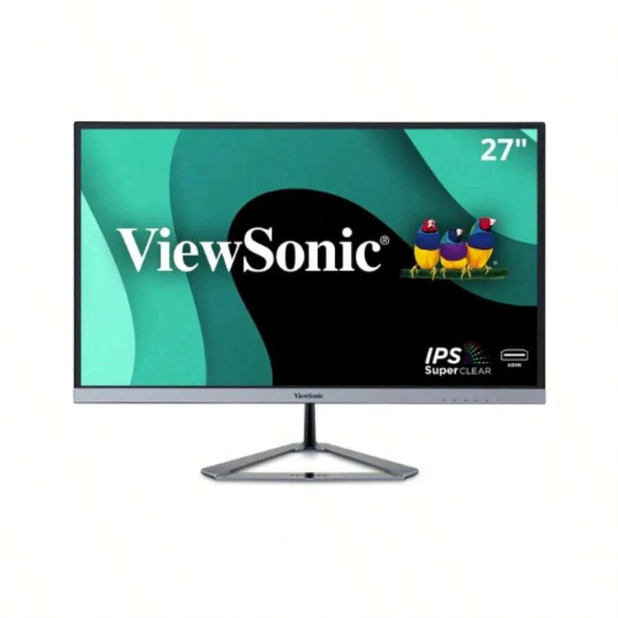Monitor ViewSonic 27 Pulgadas IPS Full HD VX2776-SMHD DP 75Hz - Tipo de Enchufe A USA (110-127V) - Ver 1