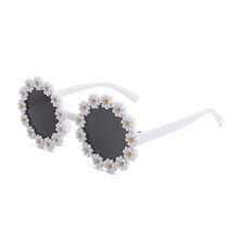 Cute Flower Daisy  Princess Summer Dress Up Glasses - Màu vàng - Xem 5