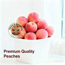New Arrival Dwarf Live Honey Peach Tree Seedling - Cold-Tolerant With Well-Developed Root System, Easy To Grow & Maintain, Beginner-Friendly For Outdoor Courtyard And Compact Home Garden Planting - C - View 5