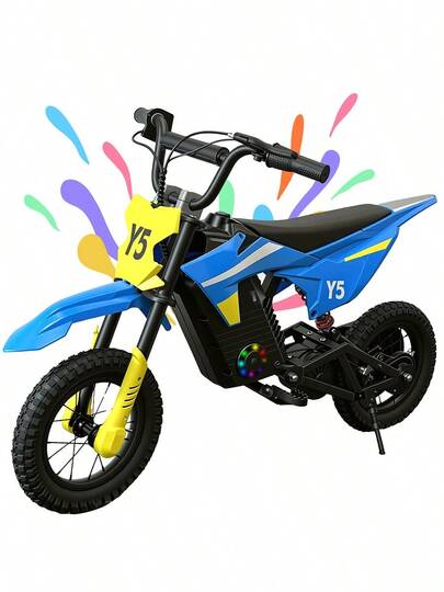 Elscootern TODIMART Y5 Mini har en kraftfull 36V-motor, 12-tums terrängdäck, ett intelligent styrsystem och starka lampor, vilket gör den till det perfekta valet för utomhuslek och äventyr.