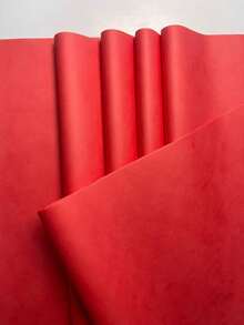 Red-Toned Tissue Paper, 100 Units, Sizes 50x70, 50x35 And 25x35, For Wrapping, Gifts, Rococo, And Kites. - 淺紅色 - 查看 1