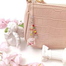 Y2K Cute Phone Charms Set - Aesthetic Cherry,Flower, Butterfly & Star Cell Phone Straps, Kawaii PhoneAccessories For Bag Keychain, , Camera Decor - Cá Hồng - Xem 7