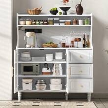 Buffets & Sideboards - White + MDF-1 - View 4