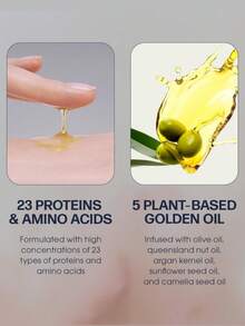 Unove 丝滑修护护发油（淡雅花香）70毫升/2.4液盎司。深层修护受损发质，填补毛鳞片损伤，改善干枯分叉，提升秀发光泽和柔软度。质地轻盈不油腻，持久散发清新花果麝香。女士护发油。 - 護髮精油 (柔暖花香) - 查看 11