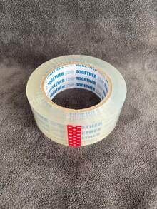 1/6卷重型包装胶带，1.78英寸宽 x 120码长，高粘性密封胶带，适用于包装和运输 - 無色 - 查看 8