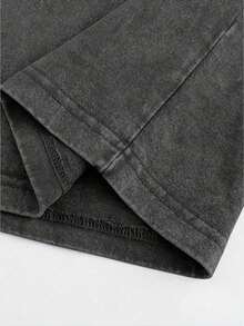 1 New Disney Cotton Washed T-Shirt, Disney Racing Story LIGHTNING MCQUEEN Red Racing Print, Lightning McQueen Racing Car, Round Neck Leisure And Comfortable Cotton Washed T-Shirt, Suitable For Sports And Daily Wear, Good Choice For Gifts, Party Essential, High-Quality Clothing, Suitable For Gifts. - 黑色 - 查看 3