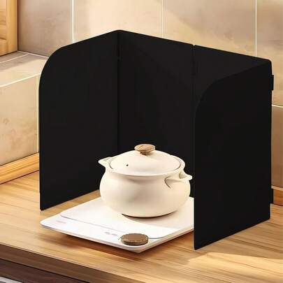 AIMECO レンジカード 折りたたみ式 U 型 油はね防止 耐熱 ガスコンロ / IH 対応 キッチン用