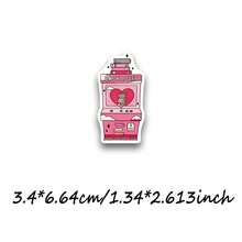 50PCS Pink Valentine's Day Bookish Series Stickers,Creative Cartoon Stickers, DIY Decorate Gift Boxes, Envelopes, Mobile Phones, Water Cups, Waterproof Stickers - Multicolor - View 3