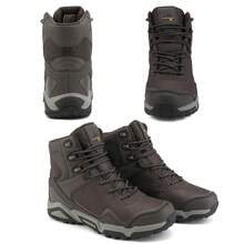Botas de Senderismo Impermeables de Media Caña para Hombre Deportes Aire Libre Calzado - Marrón - Ver 6