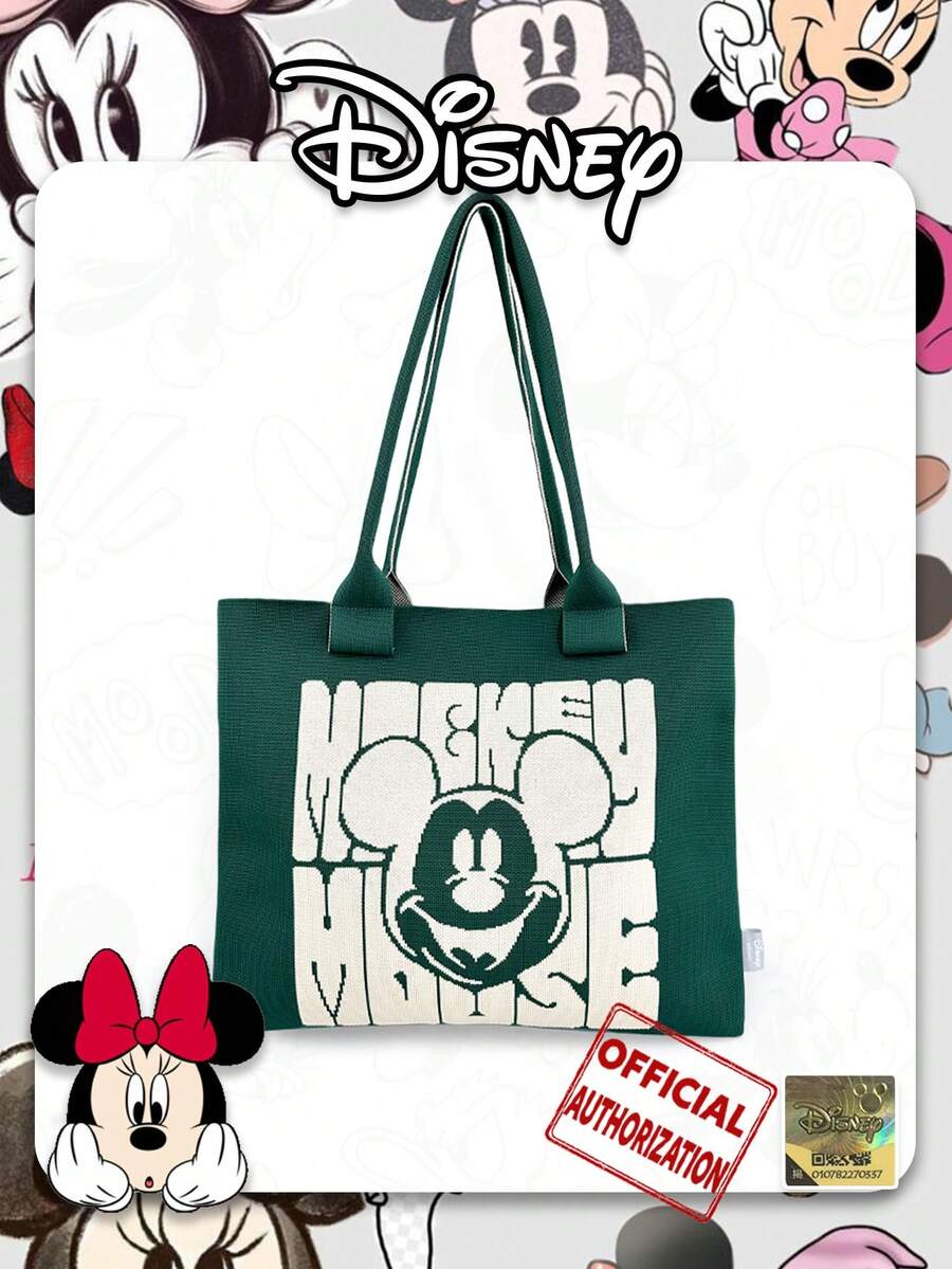 Disney [] Cartoon IP  One Shoulder Bag, Portable Shopping Tote, Travel Beach Bag, Suitable For Daily Commute - Nhiều màu - Xem 1