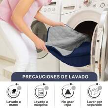Juego de Fundas para Sofá Capitonado 3 Piezas – Protector Lavable Impermeable Antimanchas y Antidesgarros, Tejido Súper Suave con Correas Ajustables, Perfecto para Proteger Muebles en Sala, Departamento o AirBnB - Gris oscuro + Gris azulado - Ver 4