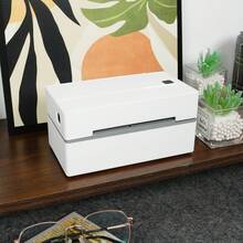 Y813 4x6 Thermal Label Printer For Shipping, High Speed USB Connected Label Printer For Small Business, Cost-Effective Efficient Printer Compatible With EB Ay Ama Zon Sho Pify Etsy US PS Fe DEx For Package & Shipping Label Printing - trắng - Xem 3