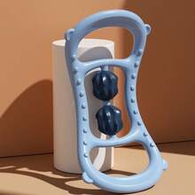 2pcs Yoga Rings With Massage Knobs, Shoulder & Back Stretching Assist Tool - Multicolor - View 6