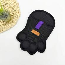 Pet Cat Deshedding Grooming Glove, Cute Cat Paw Shaped Fur Remover Brush, Dog Hair Cleaning Tool, Pet Supplies - Multicolor - View 10