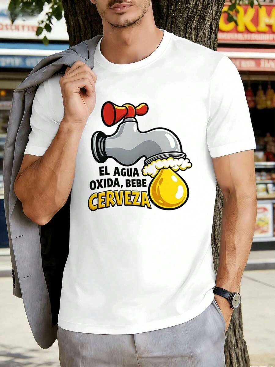 Camisetas para hombres - Blanco - Ver 1