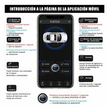 Alarma Toosci 12V para Auto con Control Remoto, Bluetooth y Sensor de Presencia - A - Ver 3