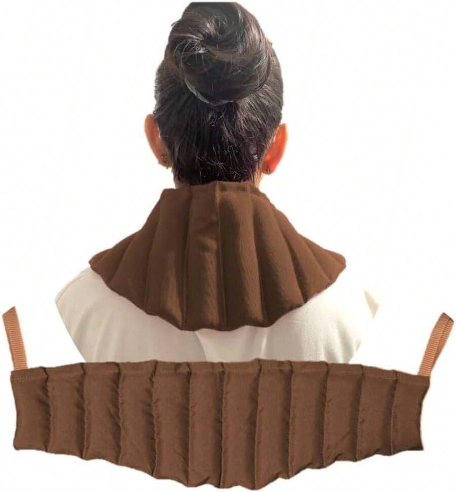 ¡RecomendadoCompresa de calentamiento para microondas, Compresas terapeuticas de semillas para aliviar el dolor, calambres, músculos, articulaciones, espalda, cuello y hombros, almohada de compresa de calor y frio¡Top de Temporada - Rosa Fuerte - Ver 1