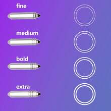 Versatile Foil Transfer Kit For Maker & Explore Series - 4-In-1 Embossing Tools With Fine, Medium, Thick & Bold Heads For Golden Foil Stamping, Fits Maker & Explore Machines, Aluminum Alloy, - MAKER Imprint Head + 4 Heads - View 6
