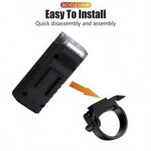 Rechargeable Bicycle Front Light, Waterproof Mountain Bike Light For Night Riding - Bicycle Lights - View 6