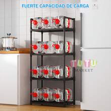 1 Pieza De Rejilla De Hierro De 4 Capas: Estante Multifuncional Y Duradero Para OrganizacióN Y Almacenamiento Este Estante De Alta Calidad, Es Ideal Para Optimizar El Espacio En Cocinas, Garajes Y Despensas. Su DiseñO Resistente Y Color Oscuro Aportan Elegancia Y Estabilidad, Mientras Que Su Estructura ExtraíBle Permite Soluciones VersáTiles De OrganizacióN. Perfecto Para Espacios PequeñOs, Facilita El Orden En El Hogar Con Gran Capacidad Y Durabilidad, AdaptáNdose A MúLtiples Escenarios Con Eficiencia. - Negro - Ver 10