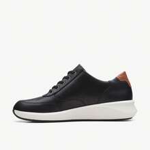 Clarks Un Rio Zip - Black - View 4