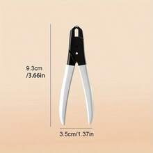 J·FOCUS 1pc Professional Nail Clipper, Suitable For Hand And Foot Care, Manicure Cuticle Trimmer, Ingrown Nail Nipper, Stainless Steel Nail Care Tool With Ergonomic Handle Design To Solve Hard Nail And Ingrown Nail Issues - White - View 10