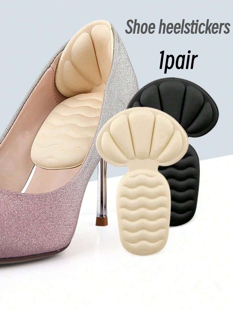 1 Pair Women Heel Grips Liner Cushions Inserts For Loose Shoes, Heel Pads Snugs For Shoe Too Big Men Women, Filler Improved Shoe Fit And Comfort, Prevent Heel And Blister, Accessories Gift Ideas