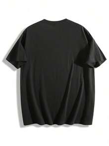 Camiseta oversize de Tanjiro, el Asesino de Demonios, con diseño del Castillo del Infinito - Negro - Ver 5