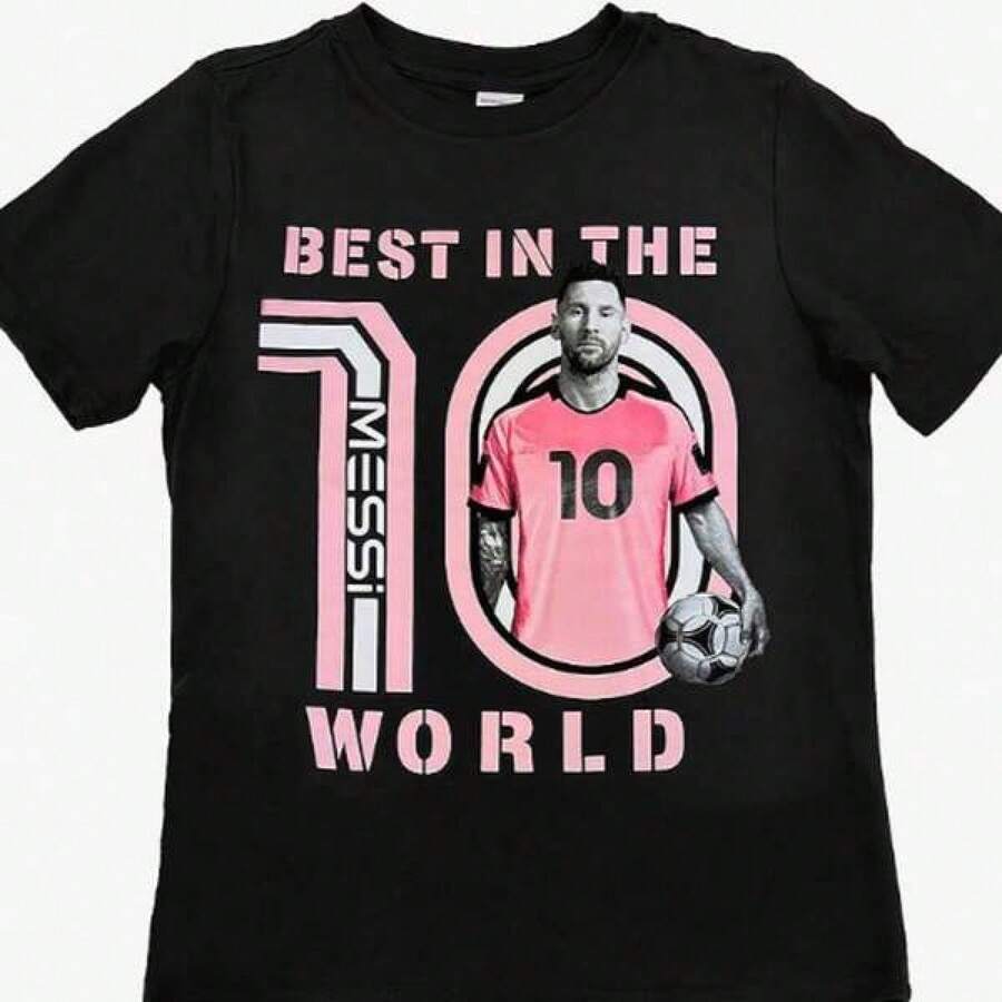 Super Value Hot T-Shirt Full Size S-5XLLionels Messis Shirt, Its About To Get Messis T-Shirt Unisex Size Standard. Suitable As A Gift For Fans HR001 - màu đen - Xem 1