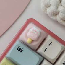 1 bộ keycap hình nơ hoạt hình, keycap PBT tùy chỉnh XDA, được các bạn nữ yêu thích, phù hợp cho chơi game, gõ văn phòng, quà tặng độc đáo cho game thủ và người đánh máy trong dịp lễ. - Nhiều màu - Xem 3